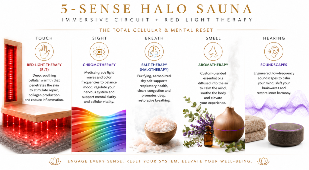 5 Sensory Sauna Experience