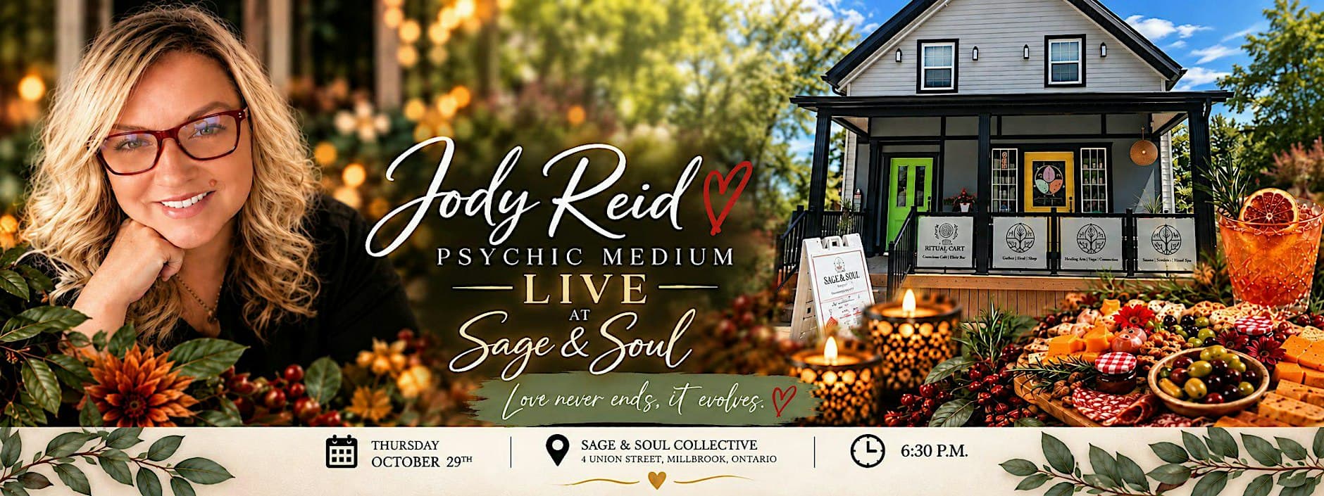 Messages Beyond: Jody Reid Psychic Medium LIVE - Oct 29, 2026 oct 29 messages beyond